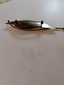 Vintage pukukoru alumiini rautalanka koriste (4 valokuva sivusta 4)