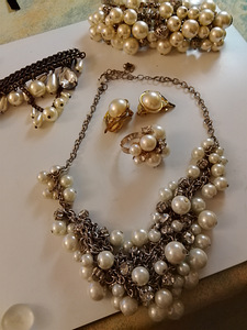 Vintage helmi koruja 7 kol (1 valokuva sivusta 5)