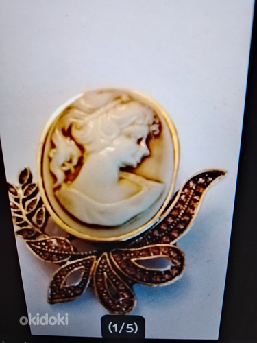 Camee pukukoru pronssia