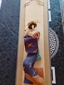 GEISHA PATSAS SISUSTUS TAULU 40 CM 14 CM (1 valokuva sivusta 3)