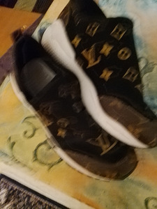 Louis Vuitton nahka kangas kengät (4 valokuva sivusta 6)