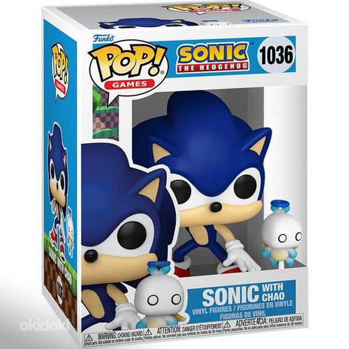 Фигурка Funko POP! Sonic – Соник с Чао 10 см