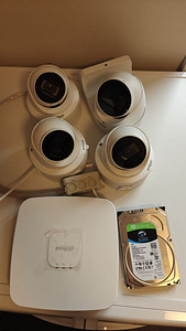 Dahua videovalve komplekt – 4 MP IP kaamerad motoriseeritud (2 foto / 8)