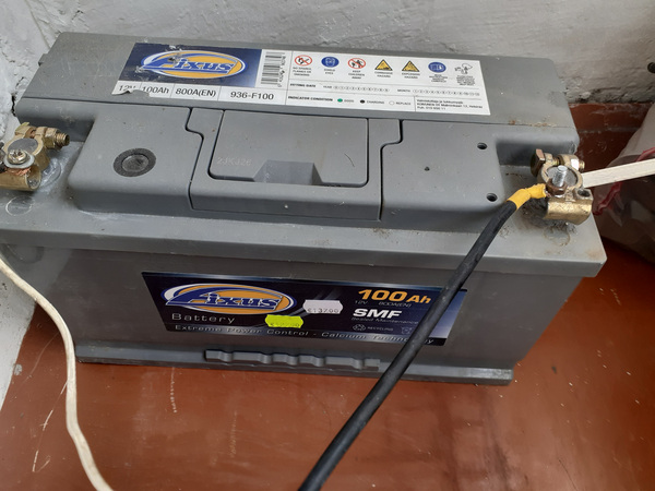 Autoaku 100Ah 800A.