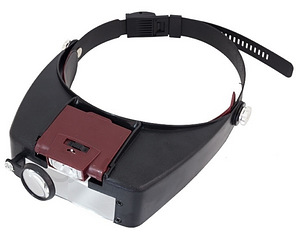 Увеличительные очки с подсветкой 1,5х 3х 8,5х 10х светодиодные PAG578