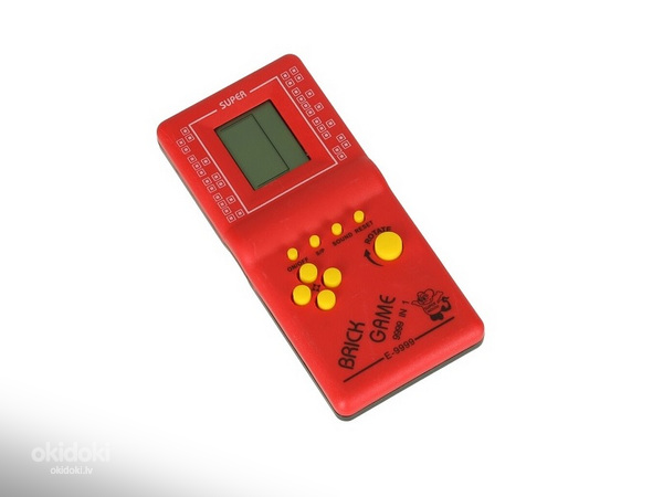Elektroniskā spēle Tetris 9999 vienā sarkans 7686_1 (foto #5)