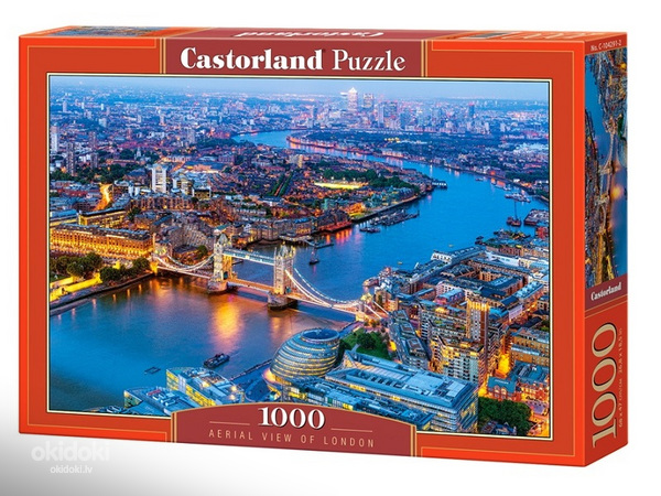 Пазлы Castorland 1000 деталей Аэрофотосъемка Лондона 68x47 см ( (фото #3)