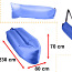 Надувной матрас - кровать Lazy Bag Sofa темно-синий 230х70 см (5 (фото #2)