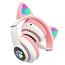 Беспроводные наушники Bluetooth Cat pink (PZS7C) (фото #2)