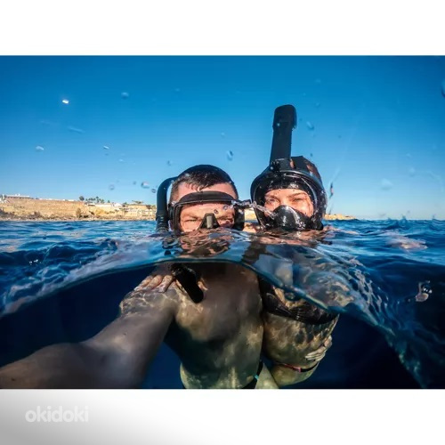 Snorkelēšanas sejas maska (niršanas maska) S/M P23469 (foto #2)