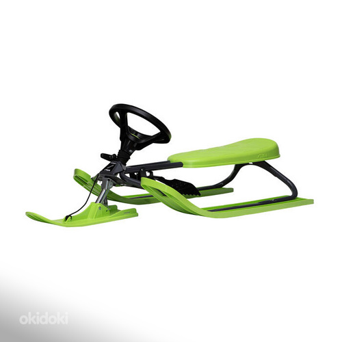 Stūrējamās ragavas Iconic Graphite