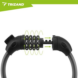 Velosipēda slēdzene ar kodu 120 cm (P27338) (3 foto no 10)