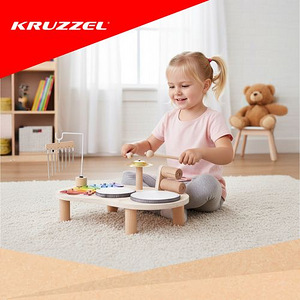 Koka mūzikas galds (preces kods P26420) (1 foto no 6)