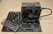 Intel Core i5 4570 + mobo + 24GB RAM + CPU cooler
