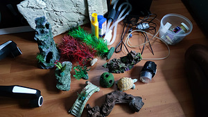 Aluskapiga 60L akvaarium (2 foto / 3)