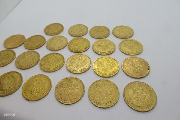5-рублевые золотые монеты-Николай-II-1898-1899 (фото #5)