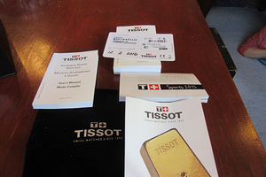 Kuld Tissot kuldkäekell meestele (7 foto / 8)