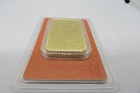 Золото Valcambi 100гр золотая пластина 999,9 золото