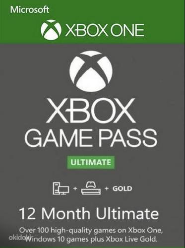 Подписка xBox Game Pass Ultimate на 12 месяцев (фото #1)