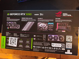 MÜÜN ASUS ROG Astral GeForce RTX 5090 32GB OC Edition GDDR (2 foto / 4)
