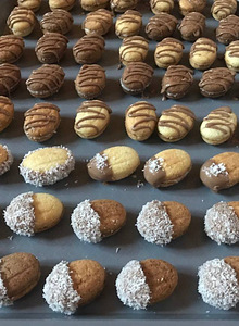 Smilšu rieksti un roku darbs cepumi (2 foto no 6)