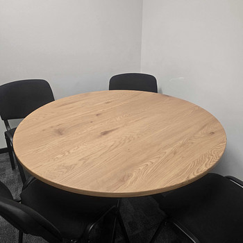 Round Wooden Dining