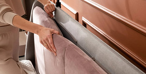 Premium 160×200 Bed with Storage – Anti-Scratch Fabric (6 foto / 8)