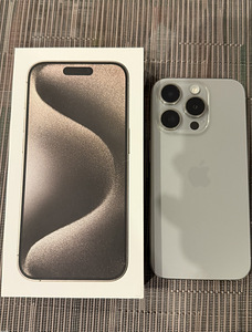 iPhone 15 Pro 256 ГБ титановый (1 фото из 2)
