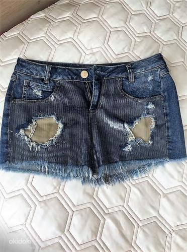 Guess, оригинальная джинсовая юбка! (фото #2)