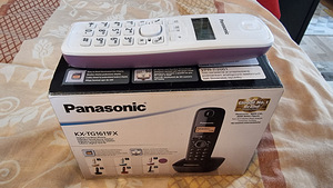 Telefon PANASONIC KX-TG1611FXW juhtmevaba, uus (2 foto / 2)