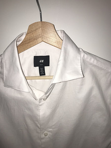 Как новый белый рубашка H&M 175 S (5 фото из 6)