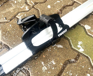 THULE katuseraam + 2x rattahoidik ProRide 591 (VW Passat) (2 foto / 9)