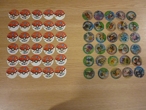 Pokemon caps tazo collections (3 foto / 9)
