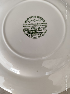Vintage Ironstone plates (3 foto / 3)