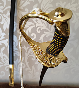 A saber with an engraving (2 foto / 6)