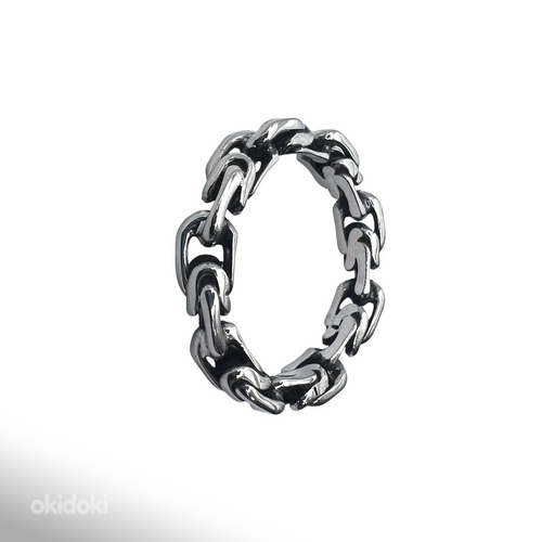 Handmade Anchor Ring 925 Sterling Silver