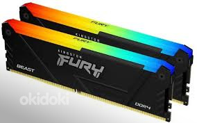 Kingston DDR4 2 x 8GB 3200C16 FURY Beast RGB