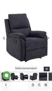 Recliner tugitool (jalatoega) (1 foto / 8)