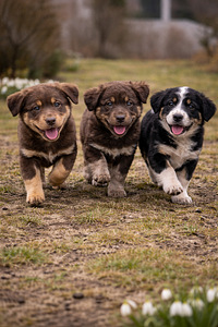 Sekarotuisia koiranpentuja (2 valokuva sivusta 2)