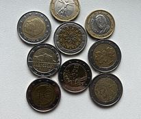 Редкие евро монеты