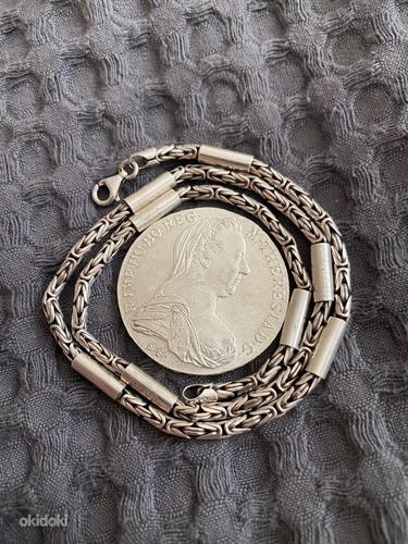 Hõbe kett &münt/silver chain &coin/серебряная цепь &монета (фото #1)