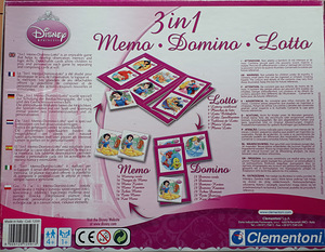 Настольная игра три в одном Memo Domina Loto 4+ (4 фото из 4)