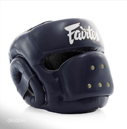 Headguard Fairtex Full Face Leather. Poksi Peakaitse