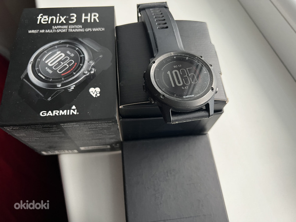 Garmin Fenix 3 HR sapphire edition (фото #1)