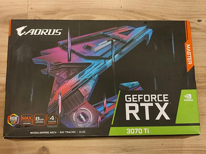Gigabyte 3070 Ti AORUS Master 8GB GDDR6X (1 фото из 7)