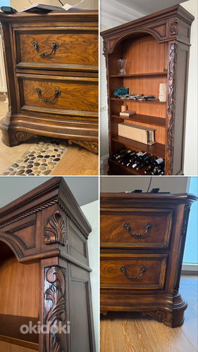 Vintage Italian furniture set (Louis XV style)