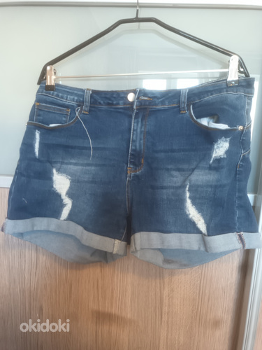 Джинсовые шорты 48 размера женские