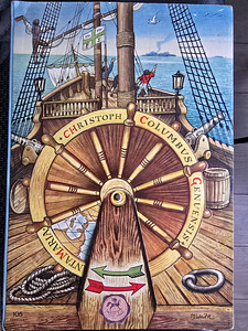 Vintage raamat "Kuidas Columbus Ameerika avastas" (2 foto / 2)