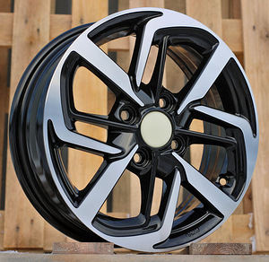 R14x5  4X100  ET  41  54.1  Y1126  Black Polished (MB)  For HYUND  (R)  (NEW Model) (1 foto / 1)