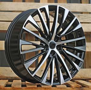 R21x8  5X114.3  ET  40  60.1  Y1118  Black Polished (MB)  For LEX  (Z4)  (New RX AL30 HYBRID FORGED (Bolt 14x1.5 conus)) (1 foto / 1)